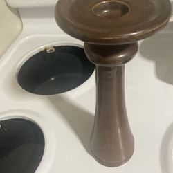 Wood Candle Holder