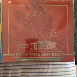Pokémon Elite Trainer Box Battle Styles 