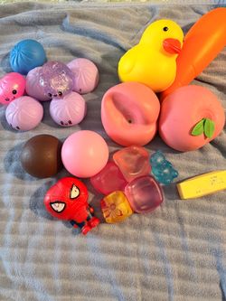 Mixed Squishy Toy Lot