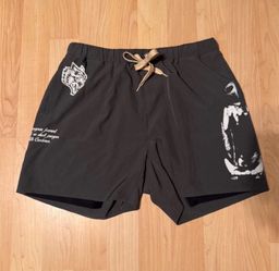 Darc Sport No Weapon Formed Graphic Performance lined Athletic Shorts XL