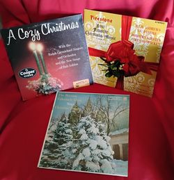 Vintage Vinyl Christmas Records