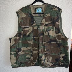 Camo Vest Hunting  Fishing
