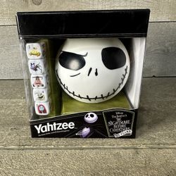 The Nightmare Before Christmas Yahtzee 25 Years Disney New Sealed Dice Game