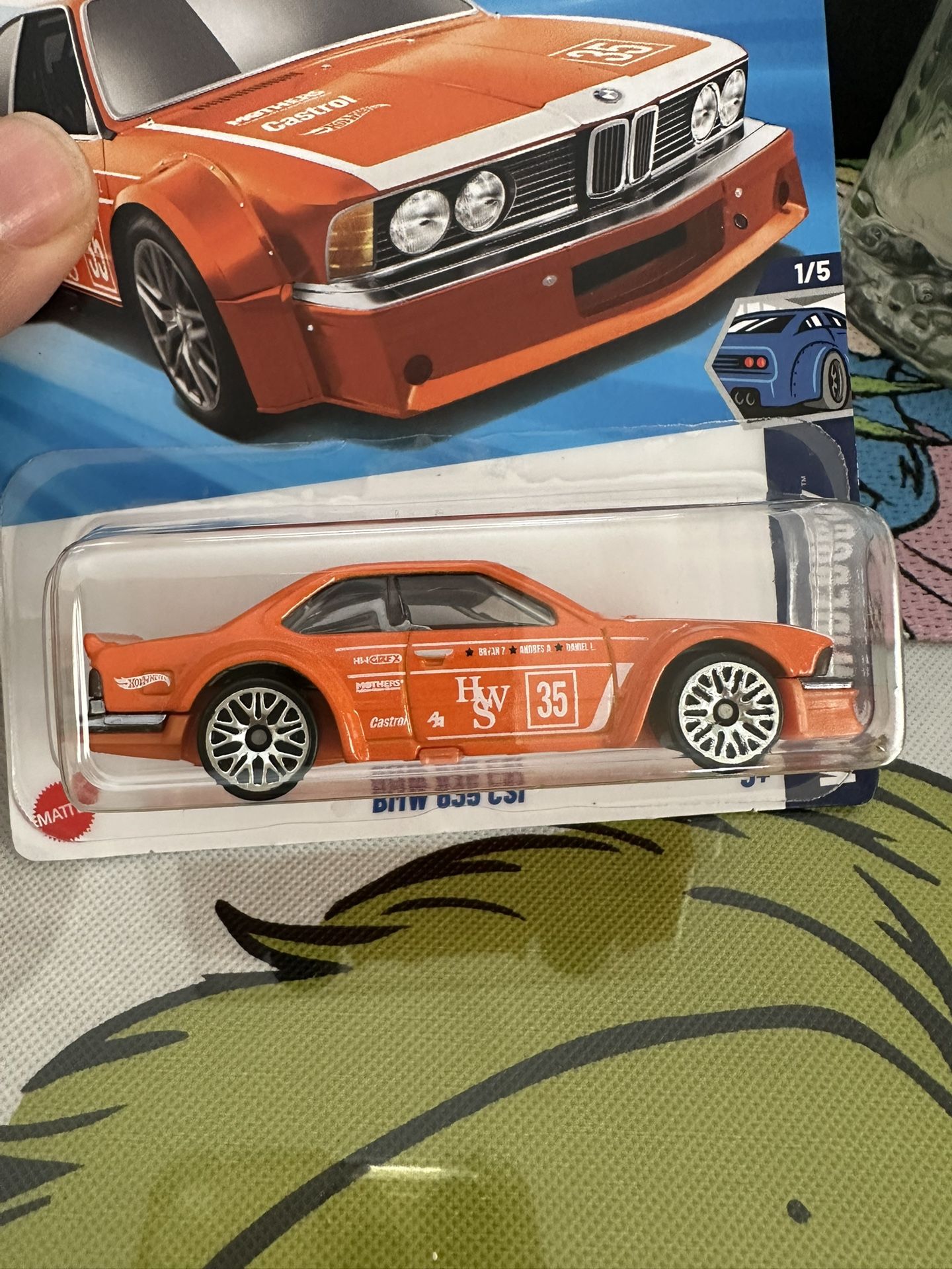 Scale 1/64 BMW 635 CSI