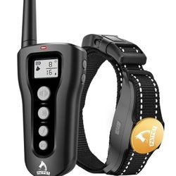 PATPET Dog Training Collar - Rechargeable Dog Training Collar with Remote for Medium Large Dogs 1000Ft Remote Range 3 Training Modes NEW