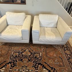 Vintage Leather Chairs 