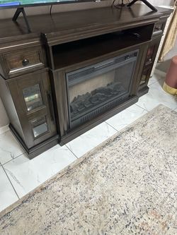 Fire place /tv stand
