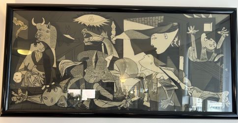 PABLO PICASSO: GUERNICA Framed Vintage Poster