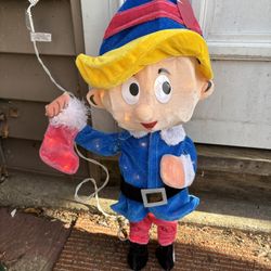 *NEW* Set Of Six Pre-Lit “Island of Misfits Toys” Outdoor Christmas Decor - Hermey, Elephant, Yukon Cornelius, Bumble, Clarice, Santa - Lot Of Six!