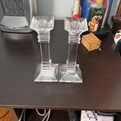 Marquis Crystal Candle Holders