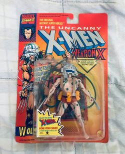 Brand new 1992 uncanny X-Men weapon X Wolverine Toy biz Action figure