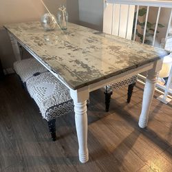 Bespoke Shabby Chic Dining Table 