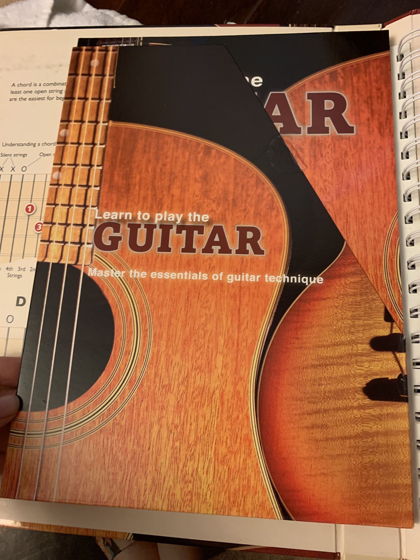 Never used guitar book