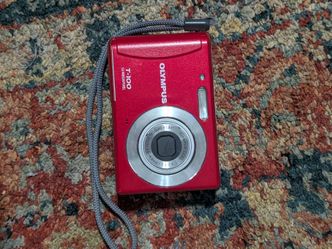 Olympus T-100 12MP Compact Digital Camera