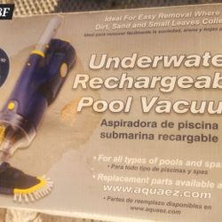 Underwater Rechargeable Pool Vacuum