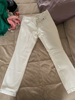 Jessica Simpson crop jeans