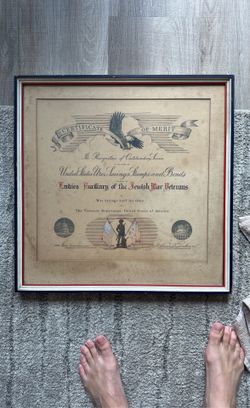War Certificate 