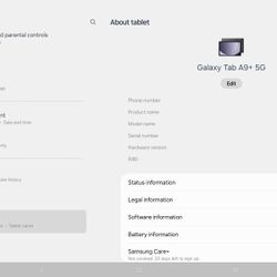 Samsung A9 TABLET METRO 
