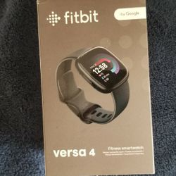 fitbit Versa 4, By Google .As NEW in BOX. $97.00 OBO What Cha Got To TRADE? ( Portable DVD Player/ CD Boom BOX,Music Equipment?)😎