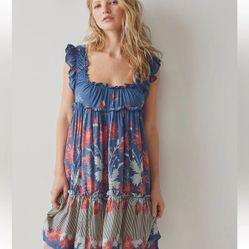 Free People Bali Wild Daisy Mini Dress XS