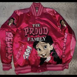 Stand Out! 💥 Hot Pink Proud Family Jacket – Penny Proud & Cast