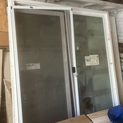 Free-6 Ft Siding Door With Frame And Screen