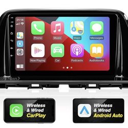 Android Radio Upgrade for Mazda CX-5 2012-2015 Touchscreen Compatible with Wireless Carplay Android Auto,Car Stereo Bluetooth Navigation GPS WiFi FM/A
