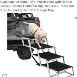 Extra Wide Car Dog Stair