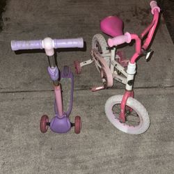 Kids Bike And Scooter