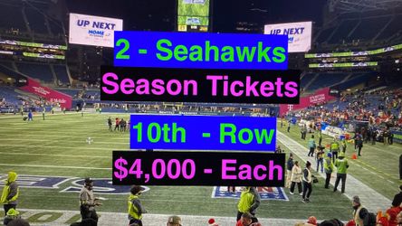 Seahawks Season Tickets