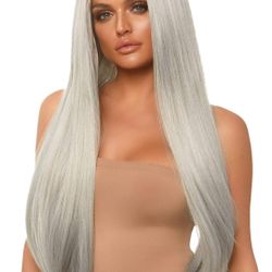 33" Long Straight Wig