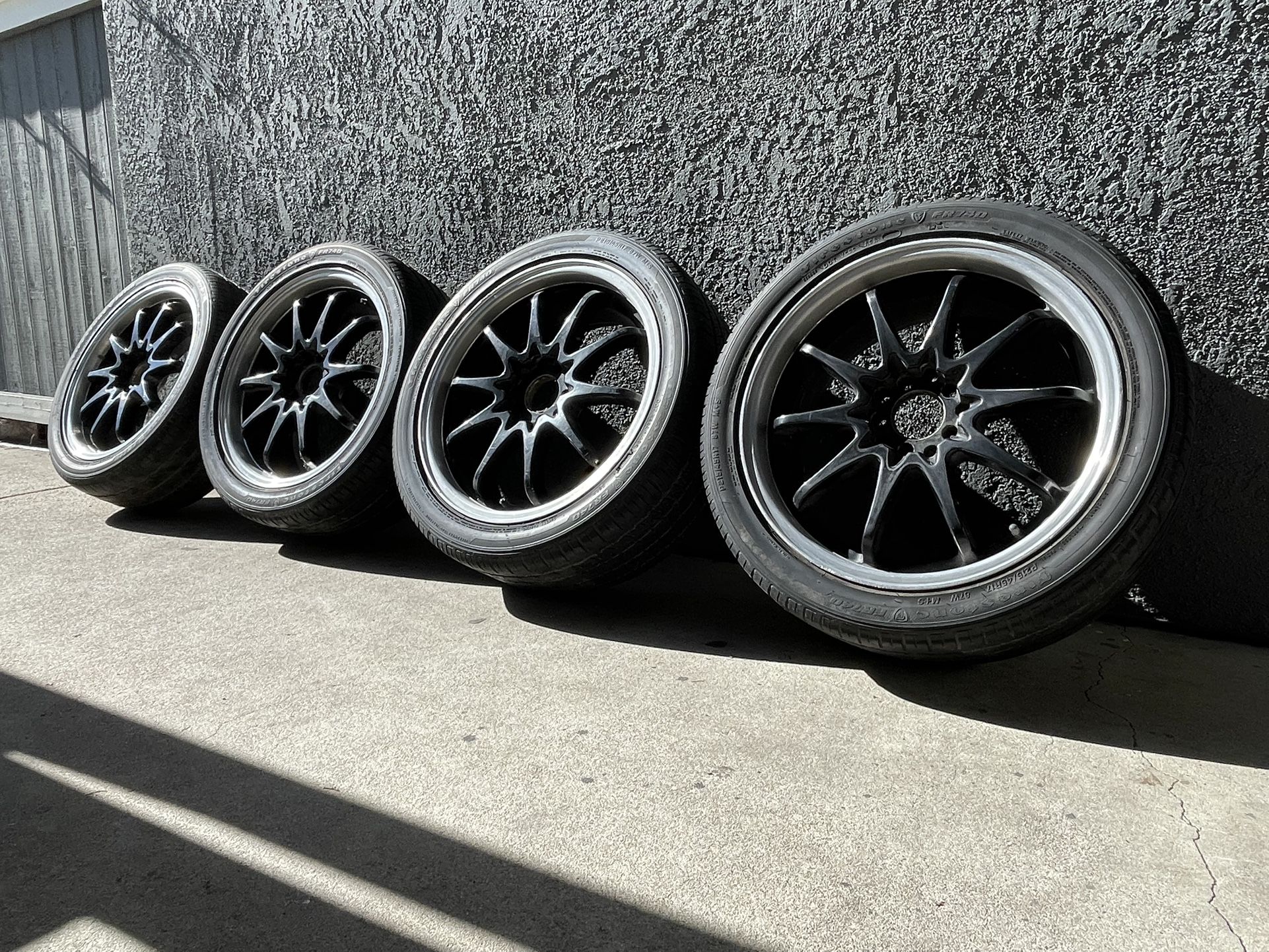 CE28 Style Rims Wheels 17 Inch 5x114.3 / 5x100