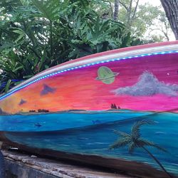 Murals on a boat!