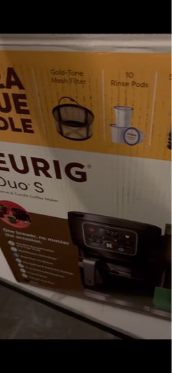 Keurig Duo S Single Serve & Carafe Coffee Maker