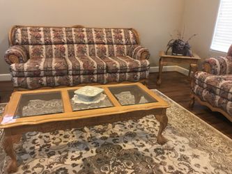 Six Piece Sofa and Table Set