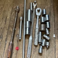 Craftsman Tools Ratchet Breaker Bar Extender Sockets 