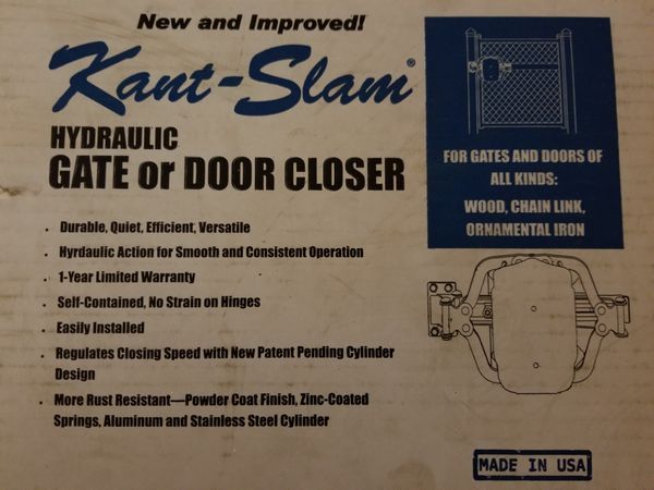 Kant Slam Hydraulic Gate Closer For Sale In Phoenix Az Offerup