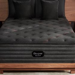 King Size Mattress Beautyrest Black C-Class  – 12” Thick Extra Firm • Factory-Sealed • Same-Day Delivery