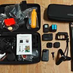 GoPro Hero 9 With Other Accessories 