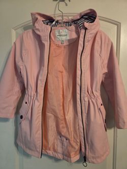Urban Republic Girls 5-6X Anorak Raincoat (pink)