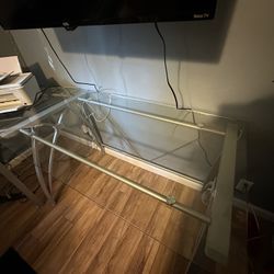 Glass Desk 