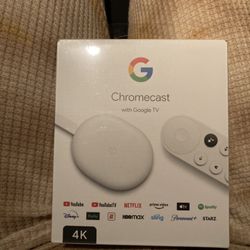 4k Google Chromcast Tv
