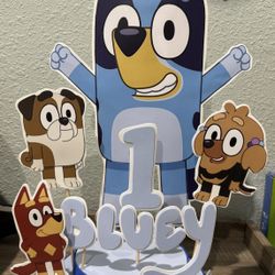 Bluey Party Centerpieces