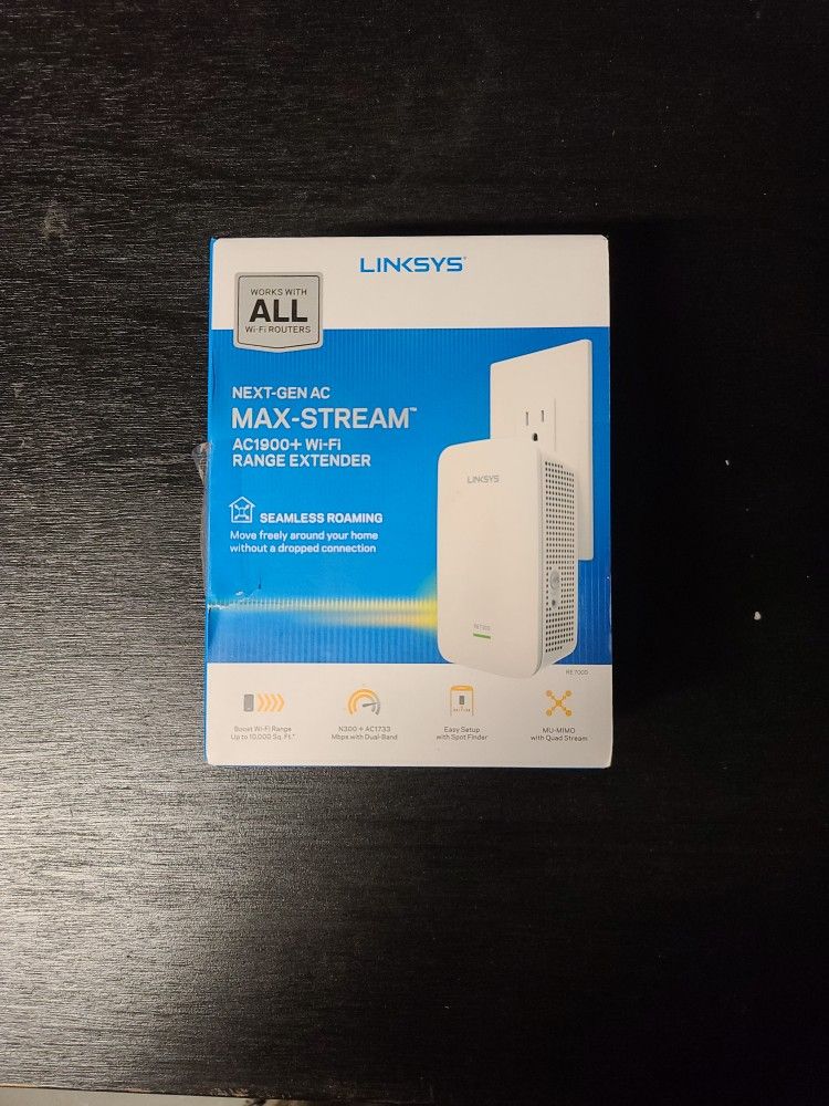 Linksys AC1900+WiFi Range Extender