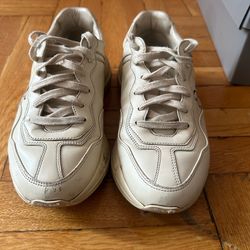 Gucci Rhyton Leather Sneakers