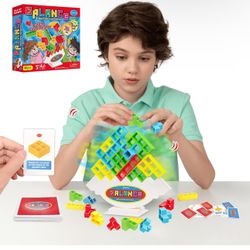 IYuePeng Board Games For Kids & Adults Tetra Tower Balance 