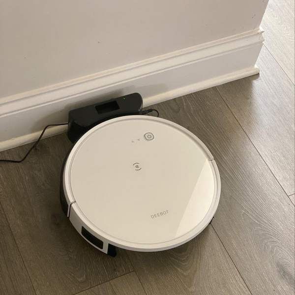 Ecovacs Deebot 665 Multi-Surface Wi-Fi and App Controlled Robot Vacuum and Mop - White