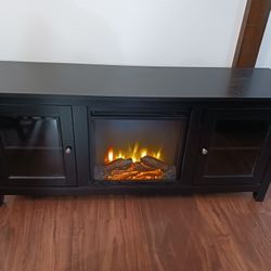 Fireplace TV Stand