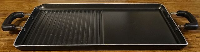 Non-Stick Ridged Double Griddle