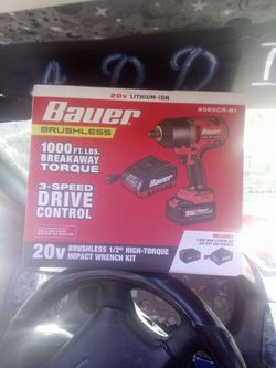 BAUER Brushless 20V lithium-ion